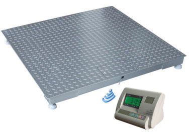 Qualität  1.2×1.2m 3 Tons Wireless Floor Weighing Scales usine