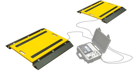 40T bewertete Last ultra dünner tragbarer Axle Weighing Scales